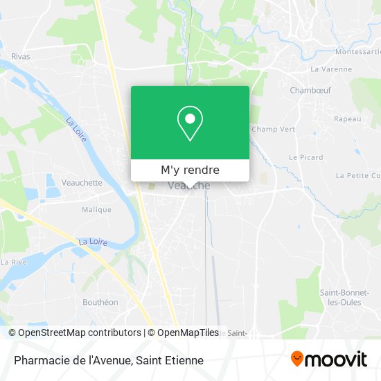 Pharmacie de l'Avenue plan