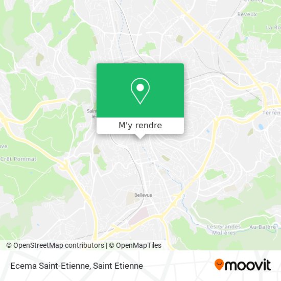 Ecema Saint-Etienne plan