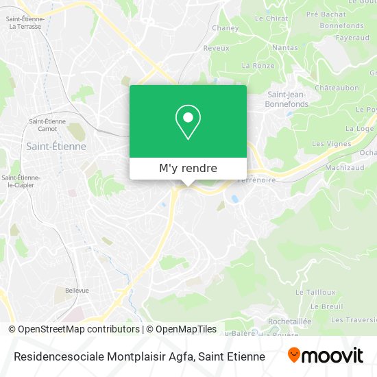 Residencesociale Montplaisir Agfa plan