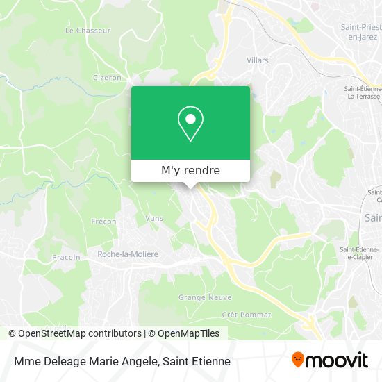 Mme Deleage Marie Angele plan