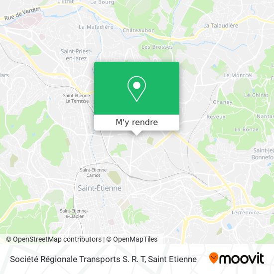 Société Régionale Transports S. R. T plan