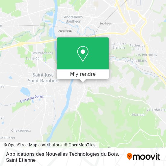 Applications des Nouvelles Technologies du Bois plan