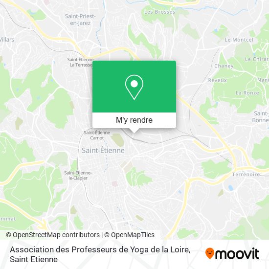 Association des Professeurs de Yoga de la Loire plan