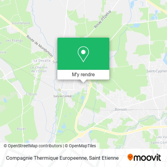 Compagnie Thermique Europeenne plan