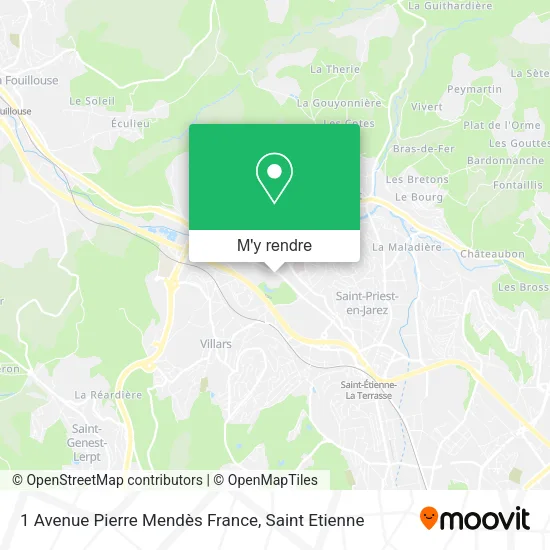 1 Avenue Pierre Mendès France plan