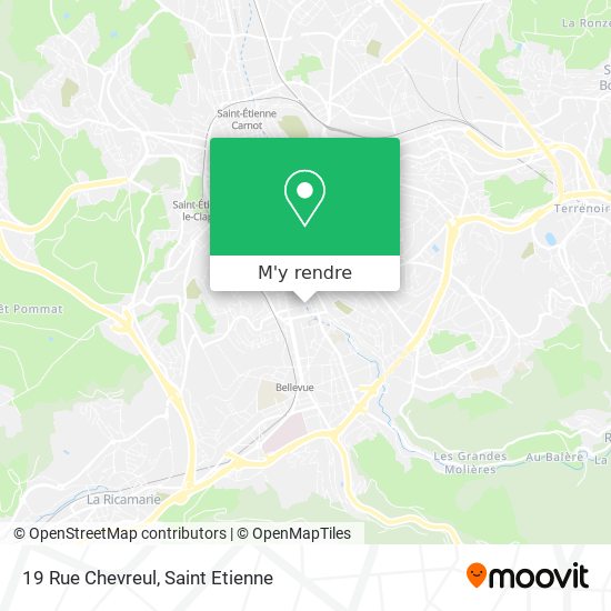 19 Rue Chevreul plan