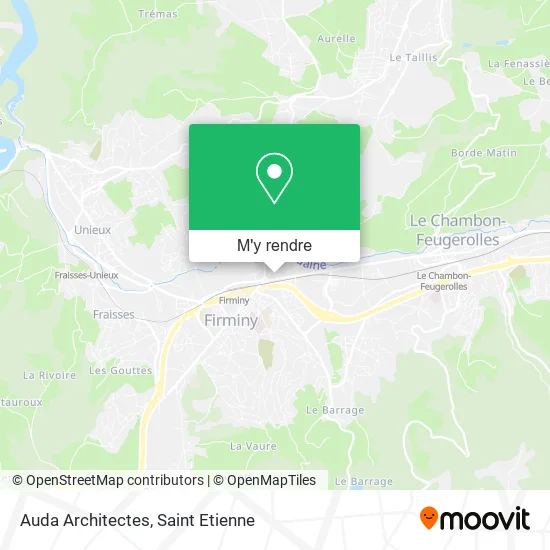 Auda Architectes plan