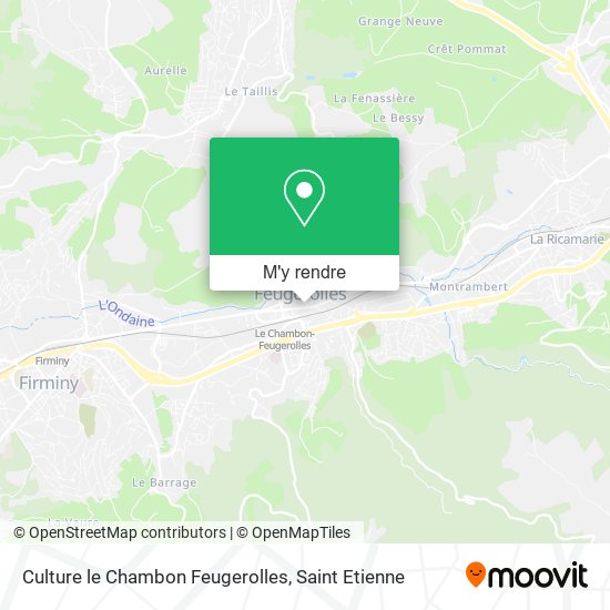 Culture le Chambon Feugerolles plan