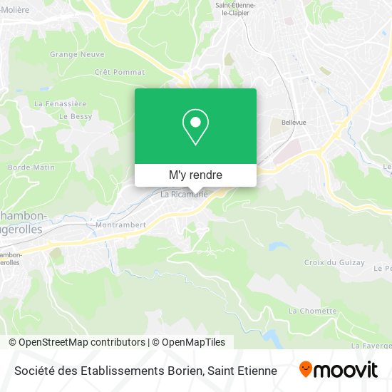Société des Etablissements Borien plan