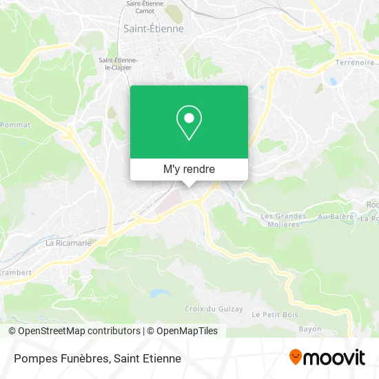 Pompes Funèbres plan