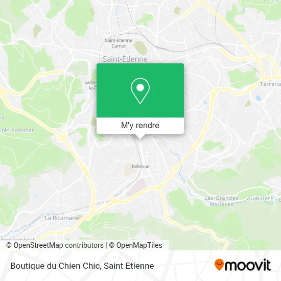 Boutique du Chien Chic plan