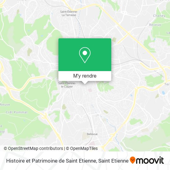 Histoire et Patrimoine de Saint Etienne plan