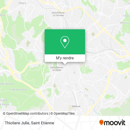 Thioliere Julie plan