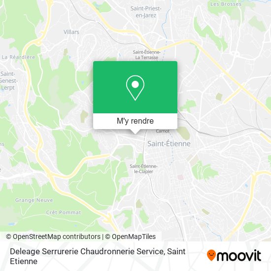 Deleage Serrurerie Chaudronnerie Service plan