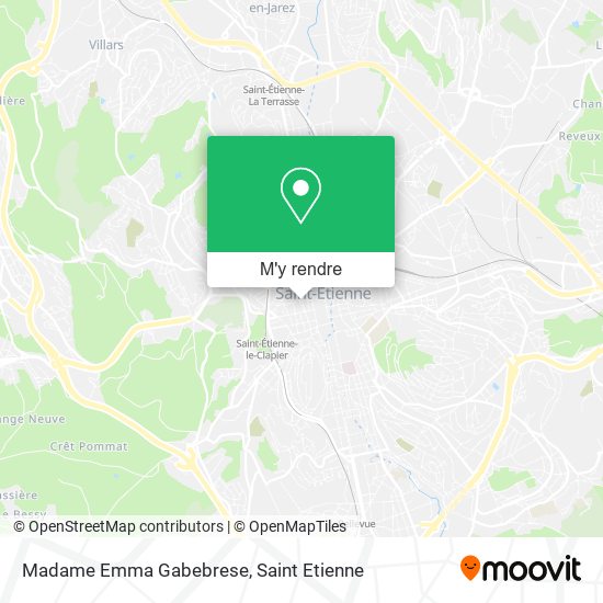 Madame Emma Gabebrese plan