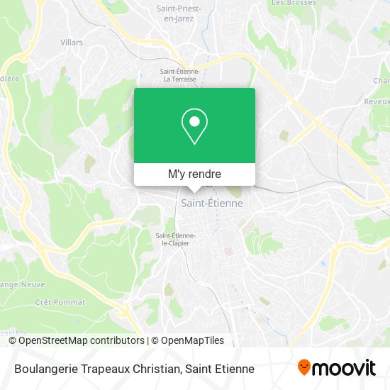 Boulangerie Trapeaux Christian plan