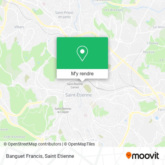 Banguet Francis plan
