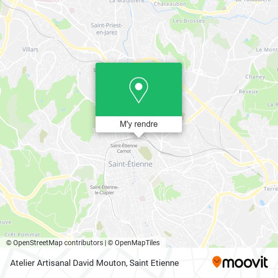 Atelier Artisanal David Mouton plan