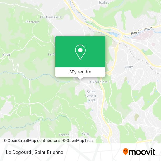 Le Degourdi plan