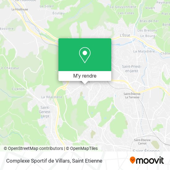 Complexe Sportif de Villars plan