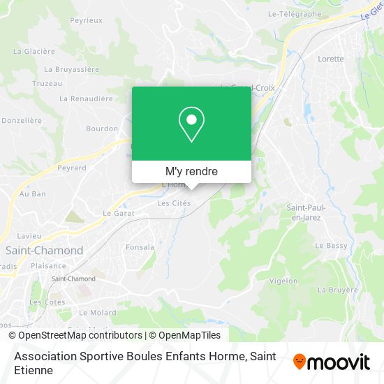 Association Sportive Boules Enfants Horme plan