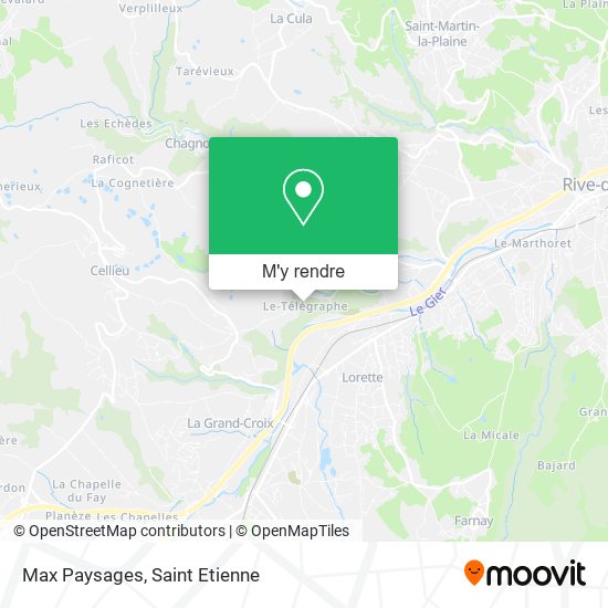 Max Paysages plan