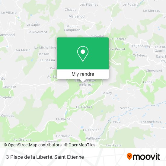 3 Place de la Liberté plan