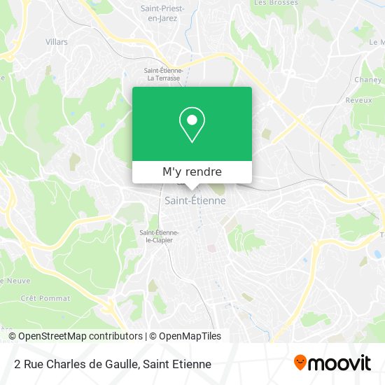 2 Rue Charles de Gaulle plan