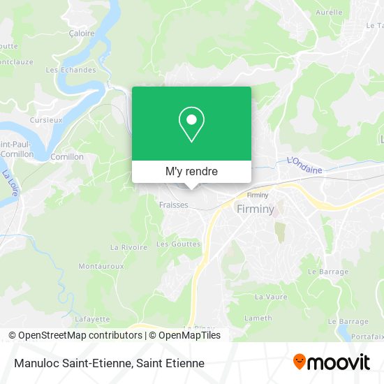 Manuloc Saint-Etienne plan