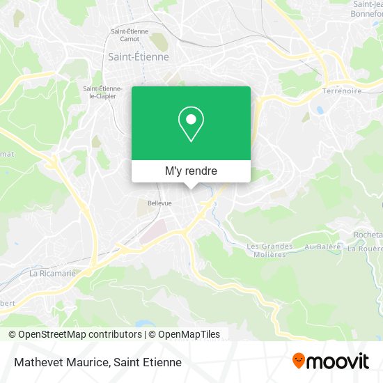 Mathevet Maurice plan