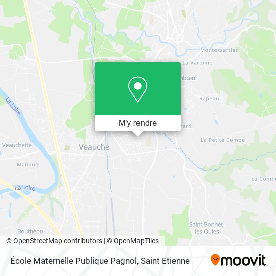 École Maternelle Publique Pagnol plan