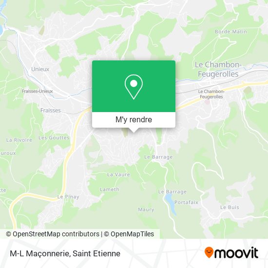 M-L Maçonnerie plan