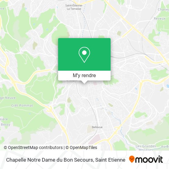 Chapelle Notre Dame du Bon Secours plan