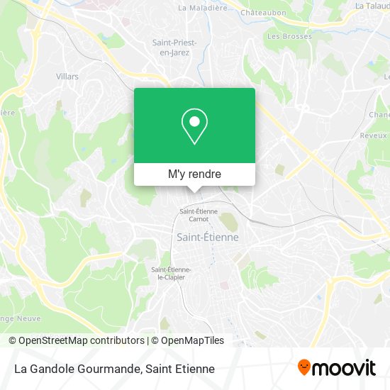 La Gandole Gourmande plan
