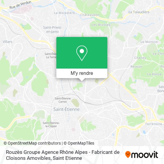 Rouzès Groupe Agence Rhône Alpes - Fabricant de Cloisons Amovibles plan
