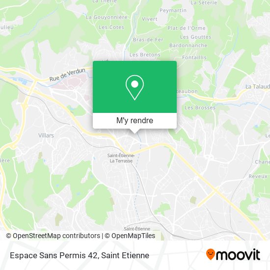 Espace Sans Permis 42 plan