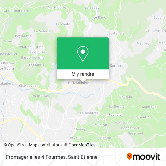 Fromagerie les 4 Fourmes plan