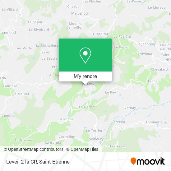 Leveil 2 la CR plan