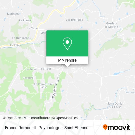 France Romanetti Psychologue plan