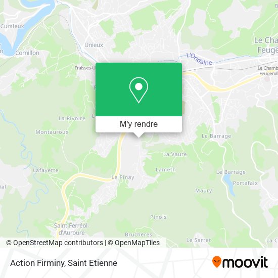 Action Firminy plan