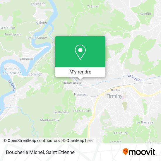 Boucherie Michel plan