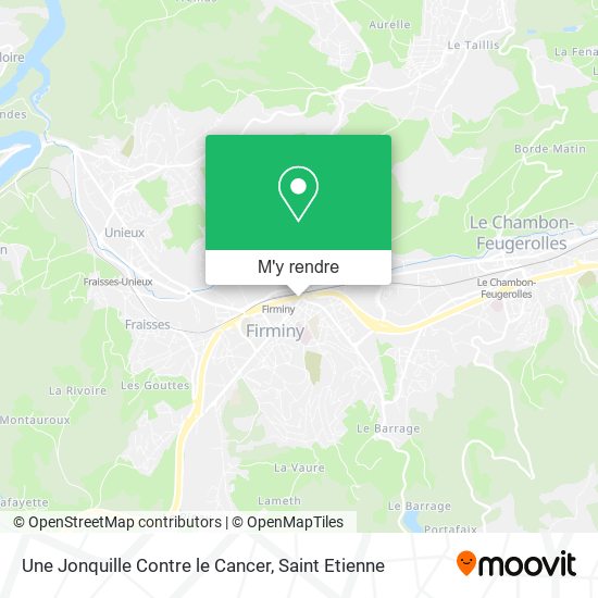 Une Jonquille Contre le Cancer plan