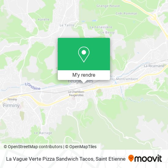 La Vague Verte Pizza Sandwich Tacos plan