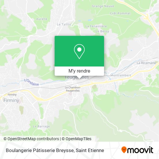 Boulangerie Pâtisserie Breysse plan
