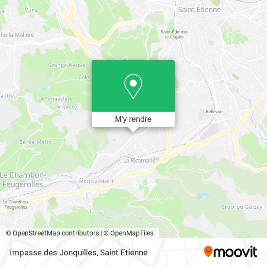 Impasse des Jonquilles plan