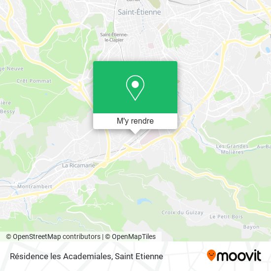 Résidence les Academiales plan