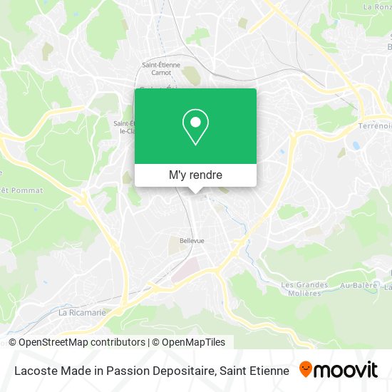 Lacoste Made in Passion Depositaire plan