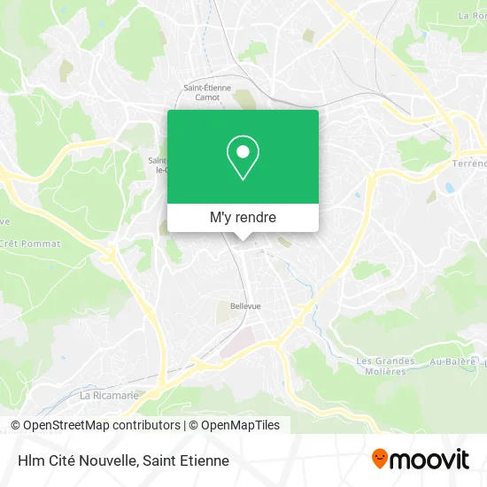 Hlm Cité Nouvelle plan
