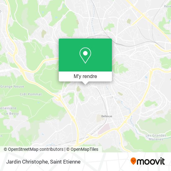 Jardin Christophe plan