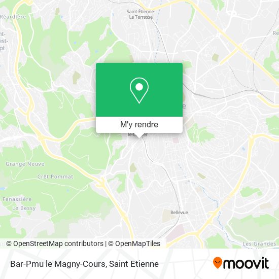 Bar-Pmu le Magny-Cours plan